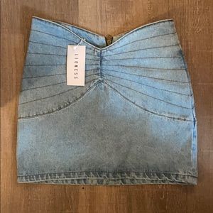 Me Myself and I Lioness Denim Skirt